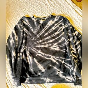 Tie dye crew neck